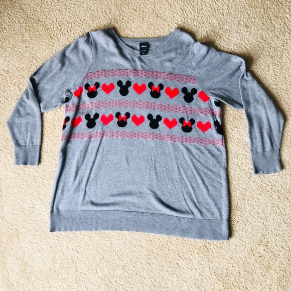 Disney Sweaters - Disney Mickey and Minnie Sweater